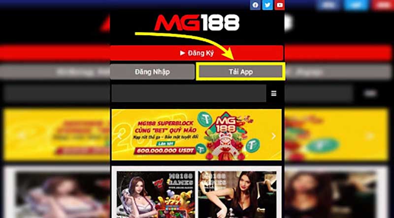 Link tải app Mg188 chỉ cung cấp cho anh em 1 link duy nhất 